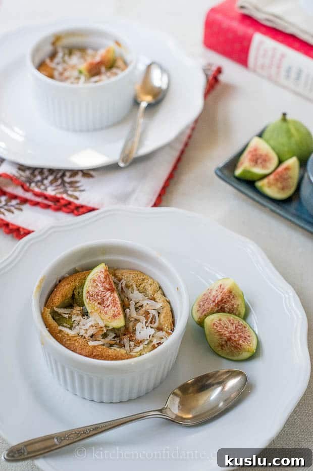 A clafoutis ready to eat.
