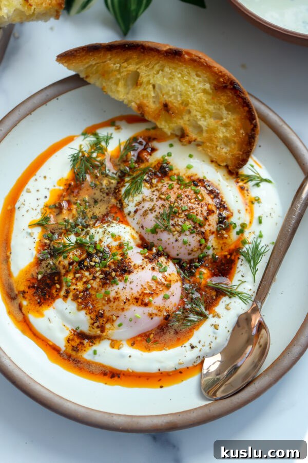 Classic French-Style Eggs: Creamy, Brûléed Breakfast Recipe 8 Turkish eggs