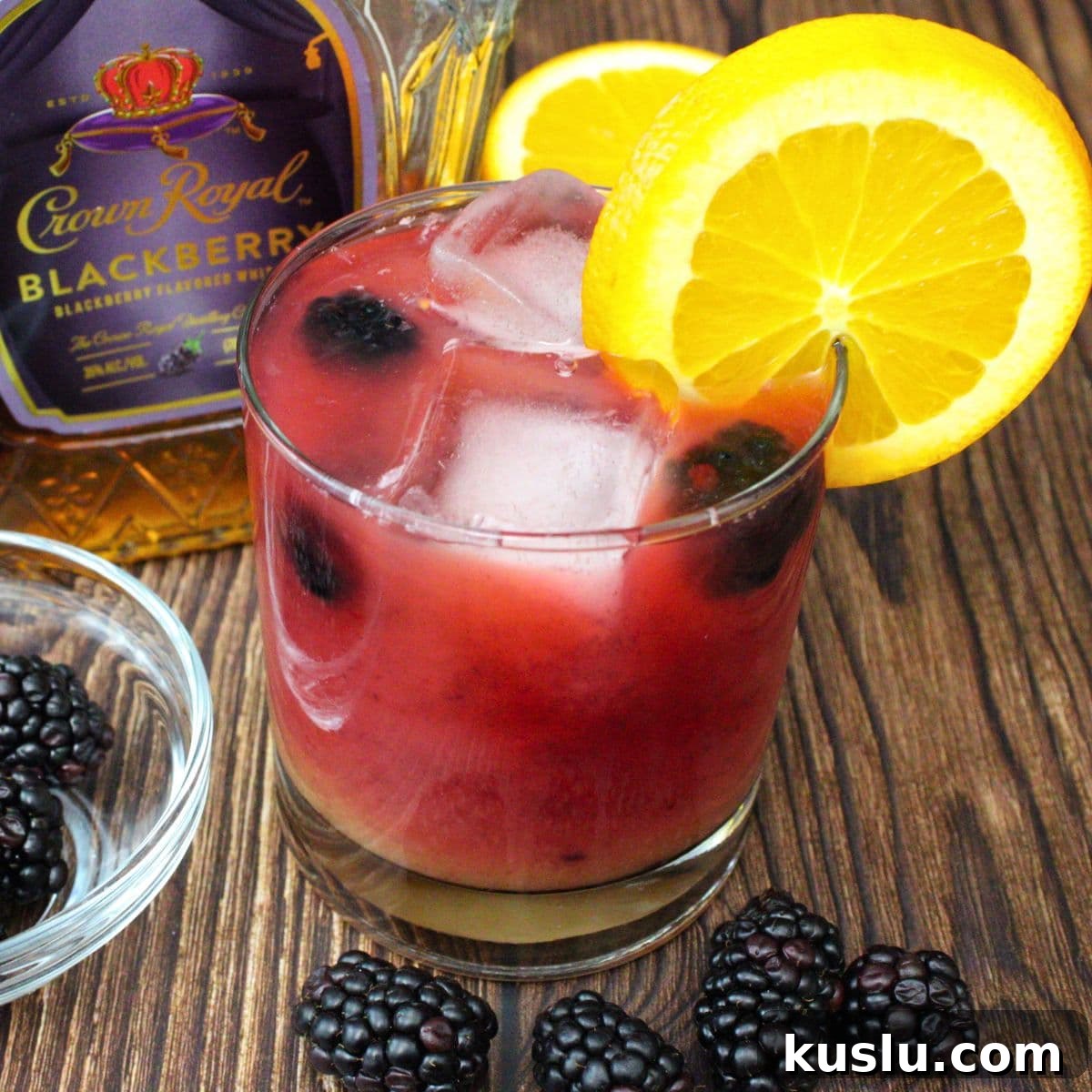 8 Refreshing Blackberry Crown Cocktail Recipes to Try Today 7 crown royal blackberry rambler cocktail dinners done quick featured image