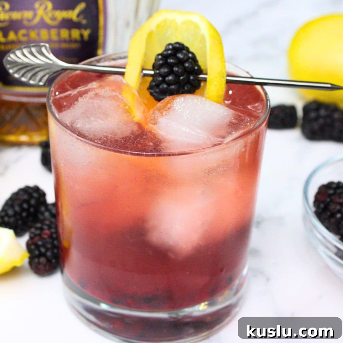 8 Refreshing Blackberry Crown Cocktail Recipes to Try Today 8 crown royal blackberry whiskey fizz cocktail dinners done quick featured image