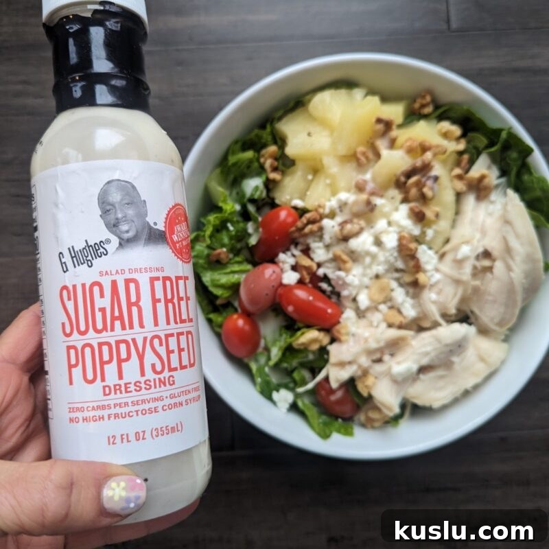 Pineapple chicken salad
