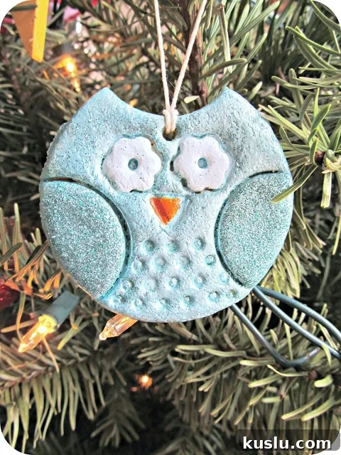 25 Christmas Salt Dough Ornament Ideas for Festive Decorating 11 Salt Dough Owl Ornaments - Over 30 of the BEST Christmas Salt Dough Ornaments