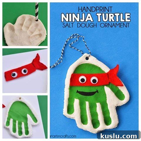 25 Christmas Salt Dough Ornament Ideas for Festive Decorating 15 Ninja Turtle Salt Dough Ornaments - Over 30 of the BEST Christmas Salt Dough Ornaments
