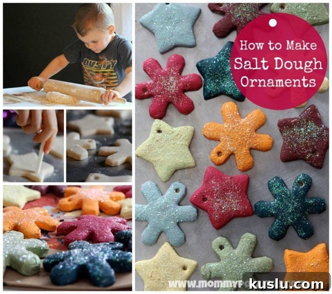 25 Christmas Salt Dough Ornament Ideas for Festive Decorating 8 Colorful Ornaments - Over 30 of the BEST Christmas Salt Dough Ornaments