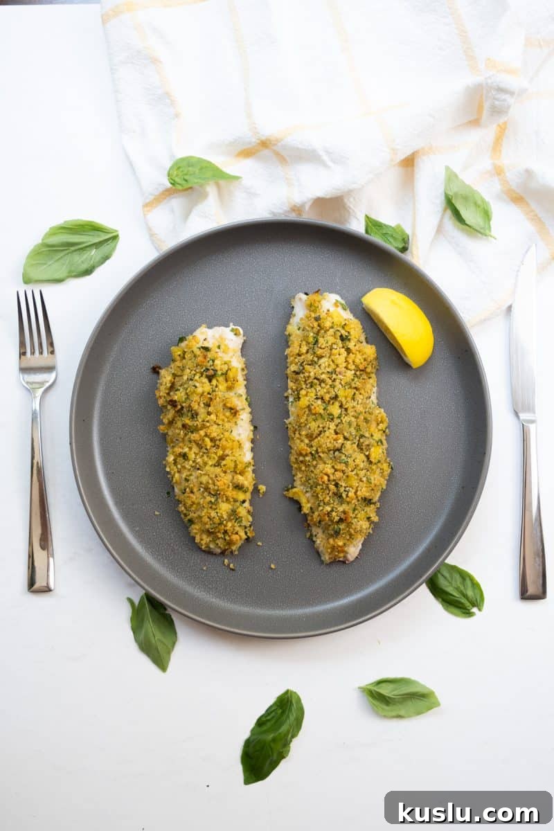 Crispy Lemon-Pistachio Crusted Snapper with Herb Drizzle 5 img 1937 4