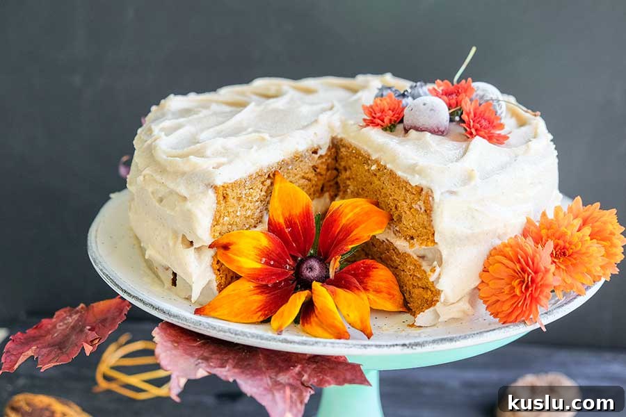 chai pumpkin cake, gluten free