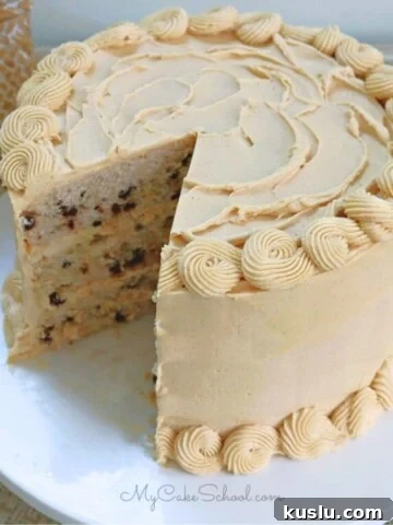 Banana Chocolate Chip Cake