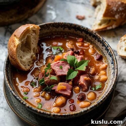 Instant Pot Ham and Bean Soup Recipe for Hearty Weeknight Meals 4 Instant Pot Ham And Bean Soup1