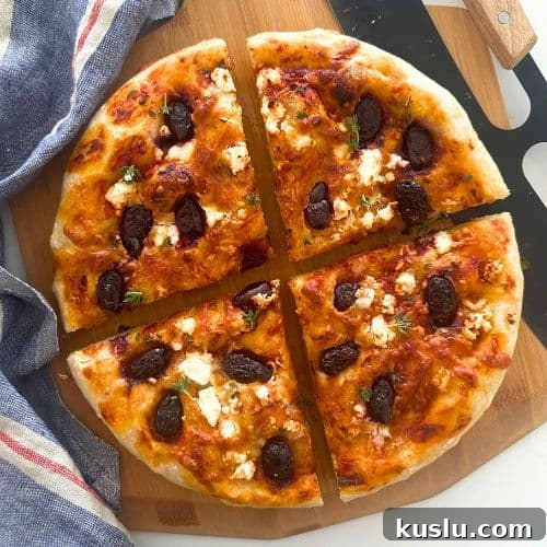 Sourdough Pizza Focaccia Bread - Recipe Feature Image