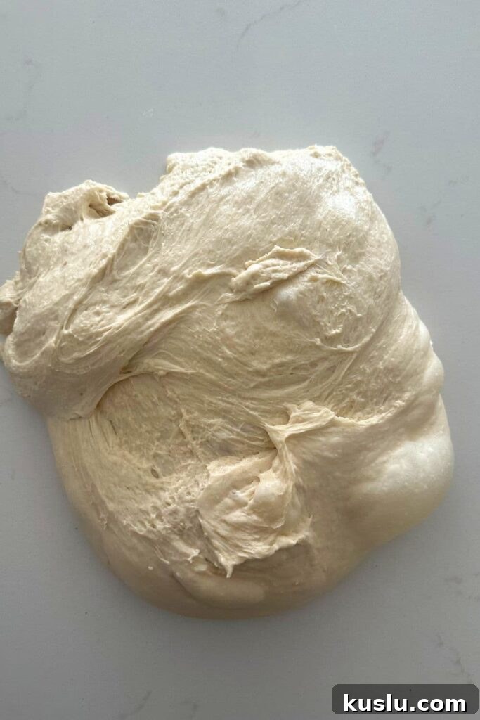 Dividing and placing dough into skillets