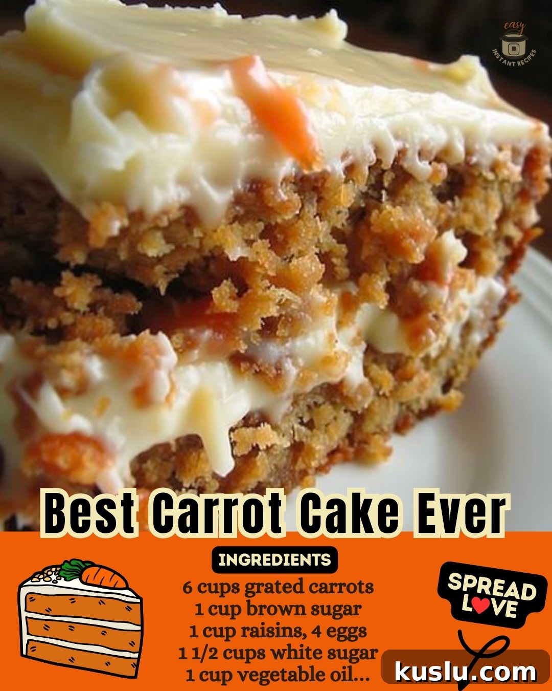 Moist and Flavorful Carrot Cake Recipe You'll Love 2 Best Carrot Cake Ever