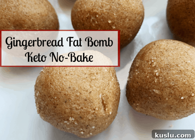 No-Bake Gingerbread Fat Bombs for Keto Diet Cookies 2 keto no bake gingerbread fat bomb