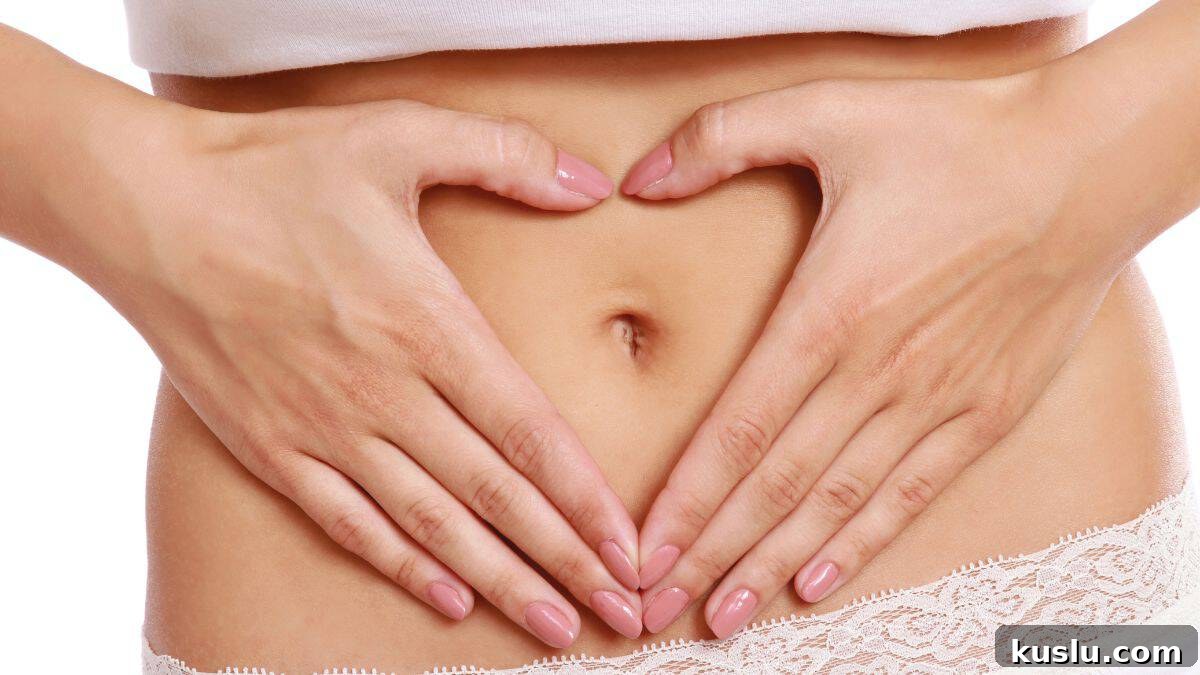 woman belly