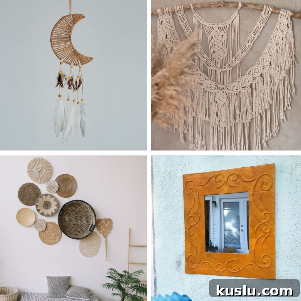boho wall decor ideas