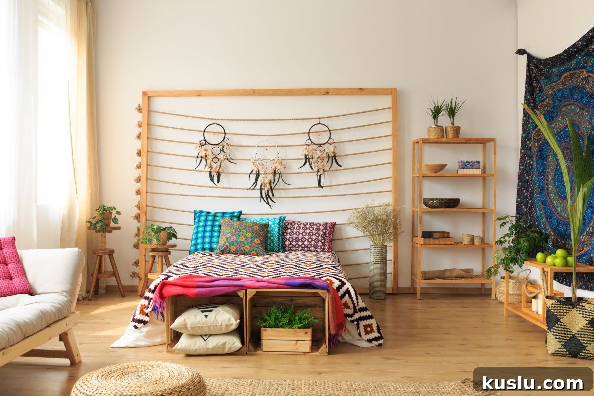 Rope Headboard