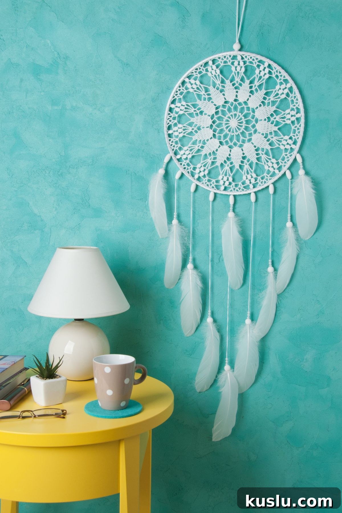 Feather Accented Dream Catcher