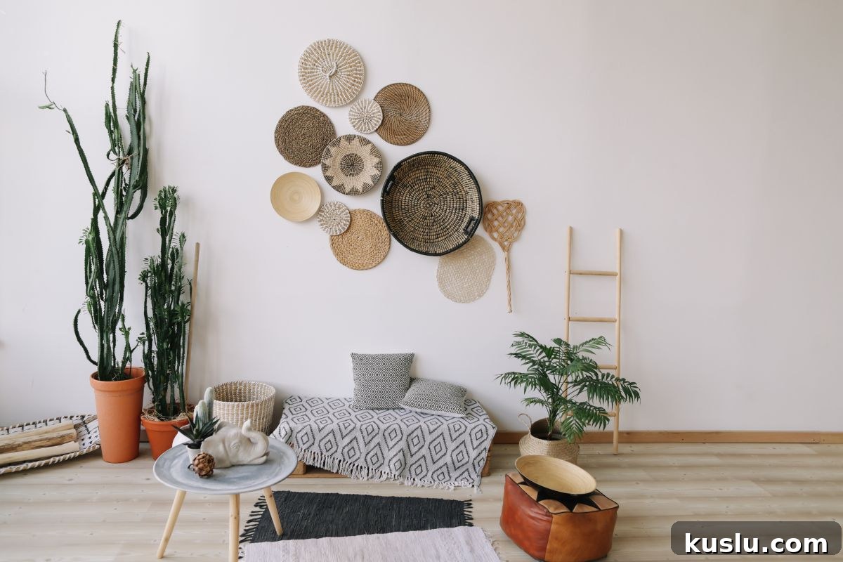Textured Placemats Wall