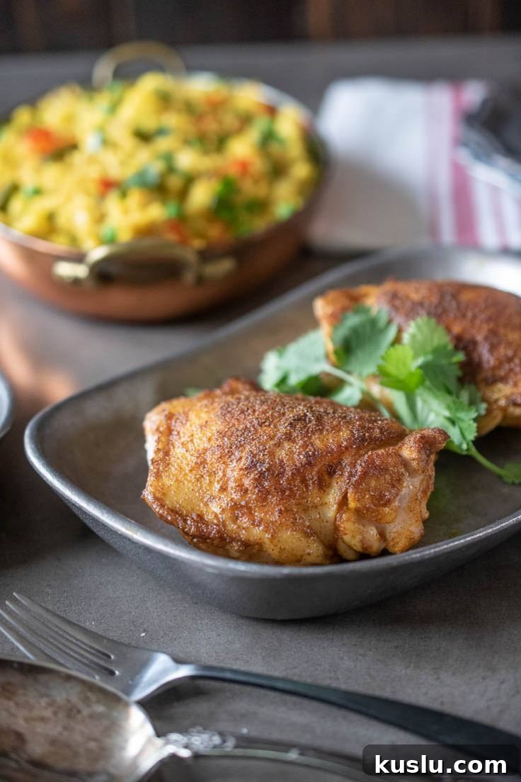 20 Protein-Packed Freezer Meals You'll Actually Love 8 Indian Spice-Rubbed Chicken Thighs