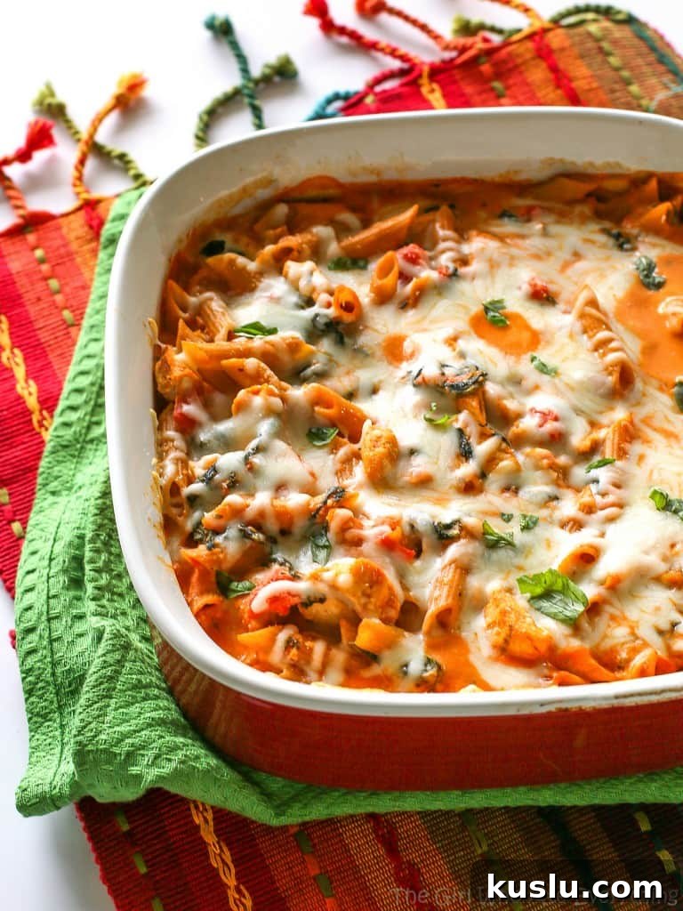 Healthy Three Cheese Penne - only 460 calories per serving which is 1/4 of this dish!