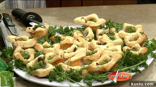 KMOV Great Day St. Louis Portabella Mushroom and Brie Brunch Bites KMOV Great Day St. Louis Portabella Mushroom and Brie Brunch Bites
