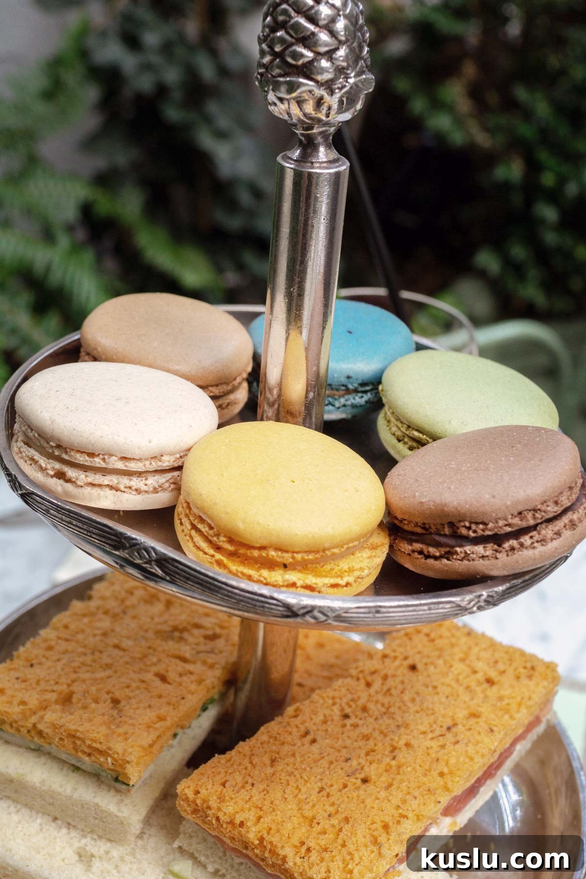 Macarons at Laduree Soho.