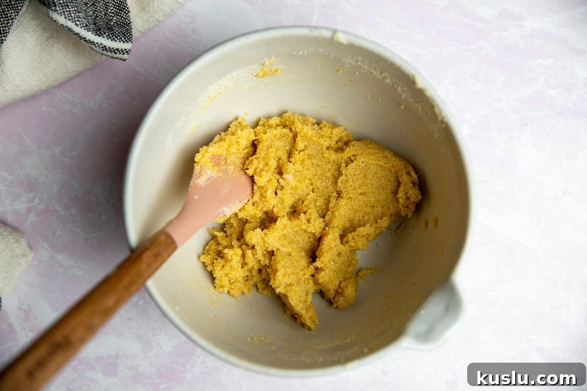 almond filling in a bowl