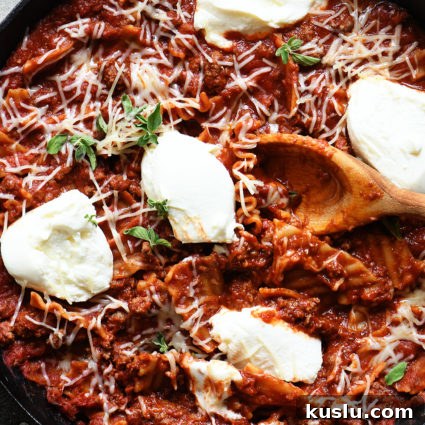 One-Pan Skillet Lasagna: Quick Comfort Dinner Recipe 5 Skillet Lasagna Recipe