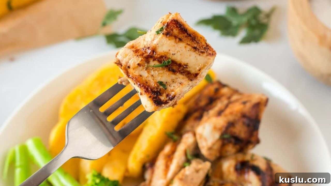 Grilled Chicken Nuggets