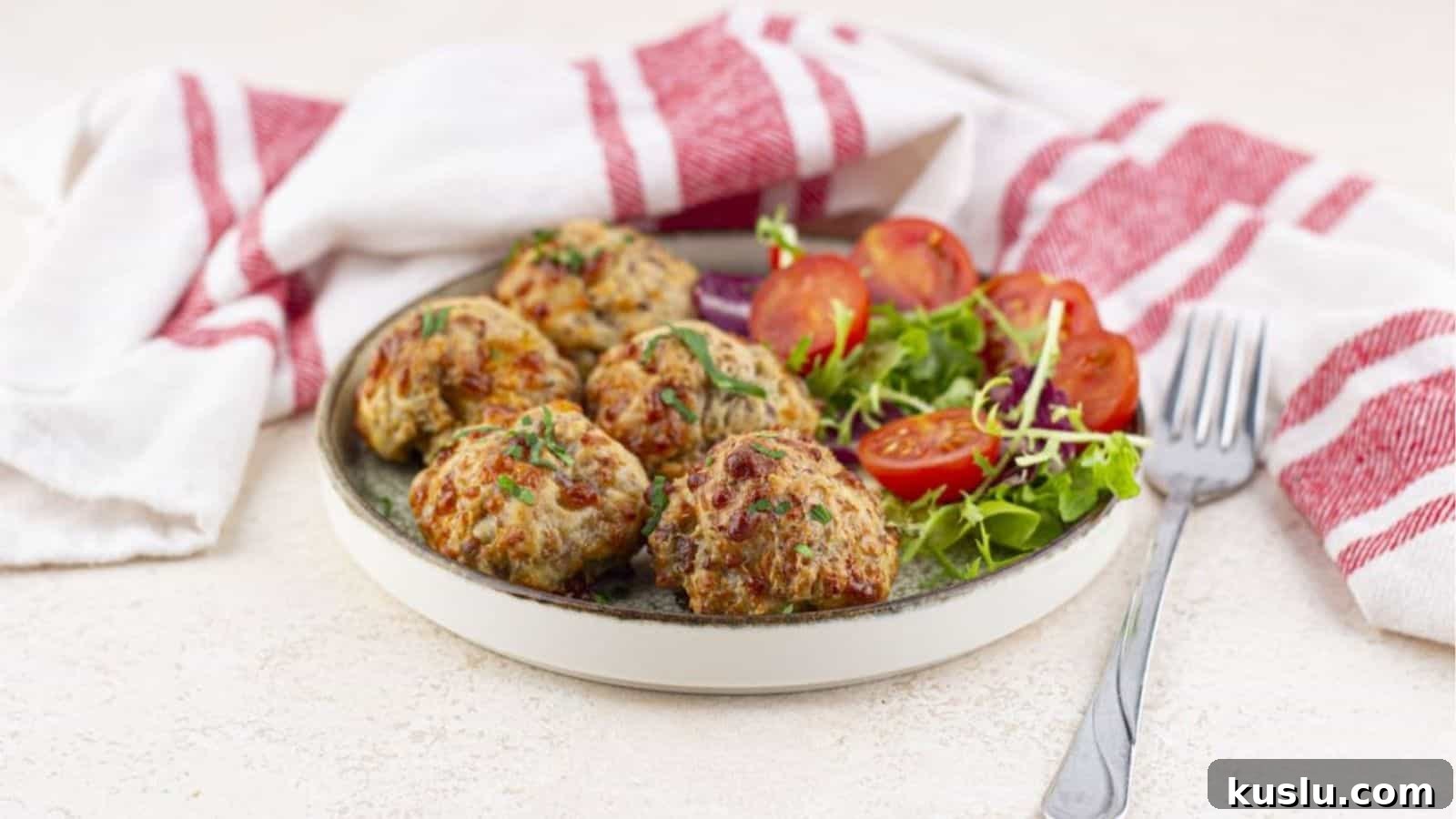 Sausage Balls with Cream Cheese