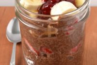 Chocolate Chia Banana Split Parfait Recipe — Layered Dessert Idea