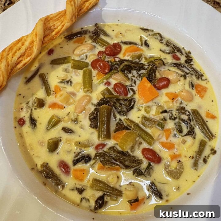 Instant Pot White Minestrone Soup