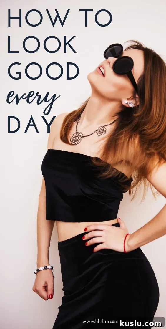 How to look good every day, even if you don't leave the house! Some self-care ideas and beauty routines that didn't hurt anyone!
