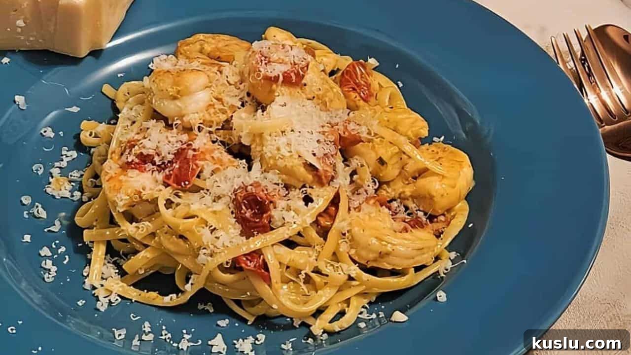 15 Irresistible Seafood Recipes You’ll Make Again and Again 3 Easy One Pan Shrimp Linguine Recipe