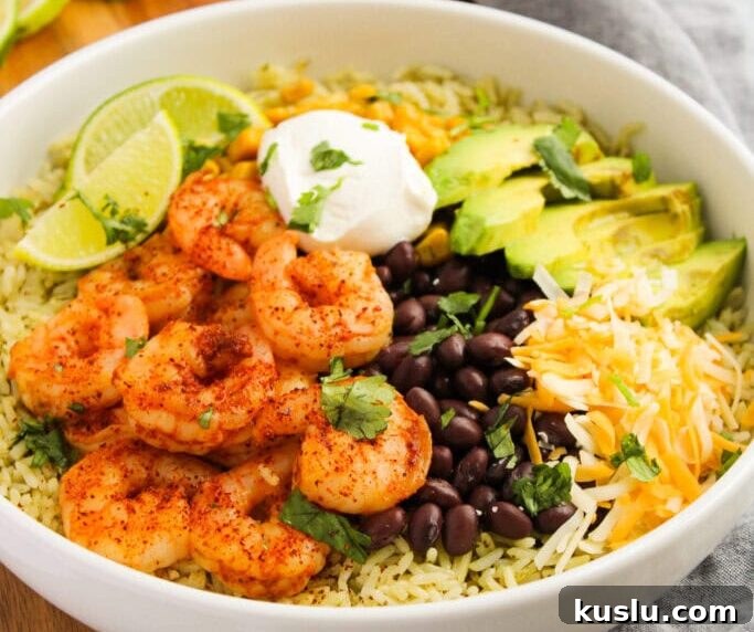 15 Irresistible Seafood Recipes You’ll Make Again and Again 6 Shrimp Burrito Bowls