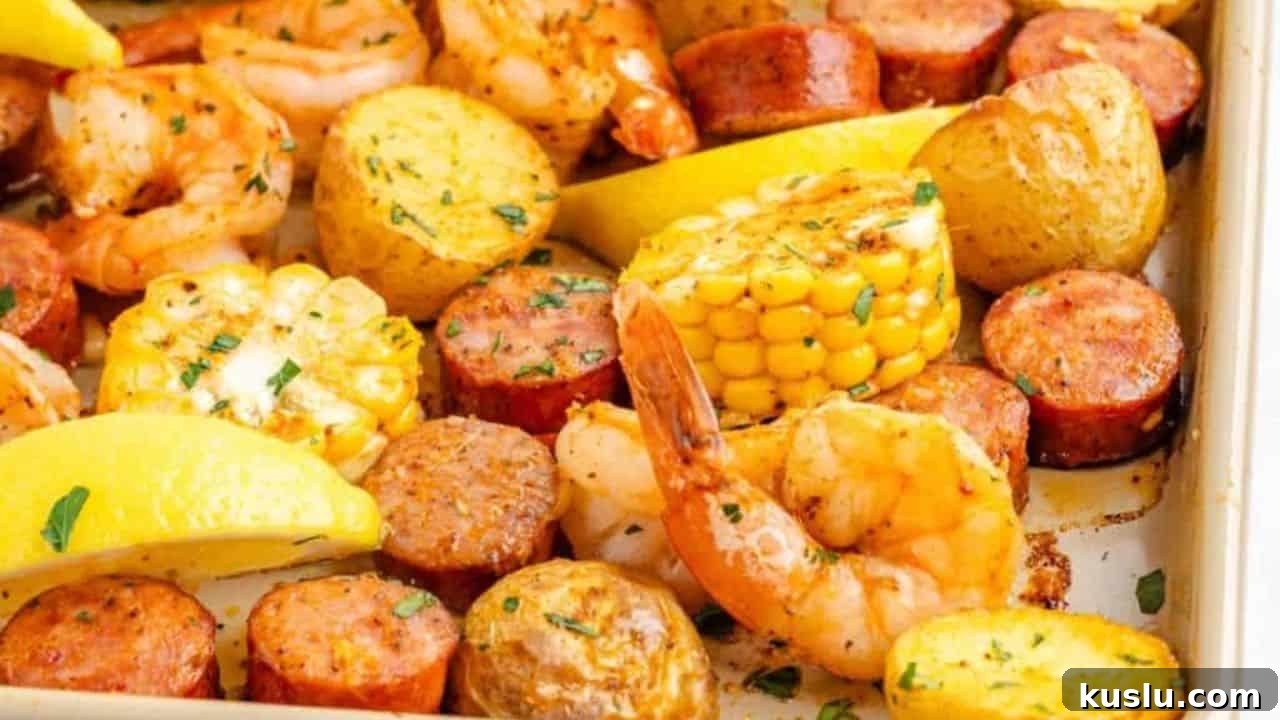 15 Irresistible Seafood Recipes You’ll Make Again and Again 9 Sheet Pan Shrimp Boil