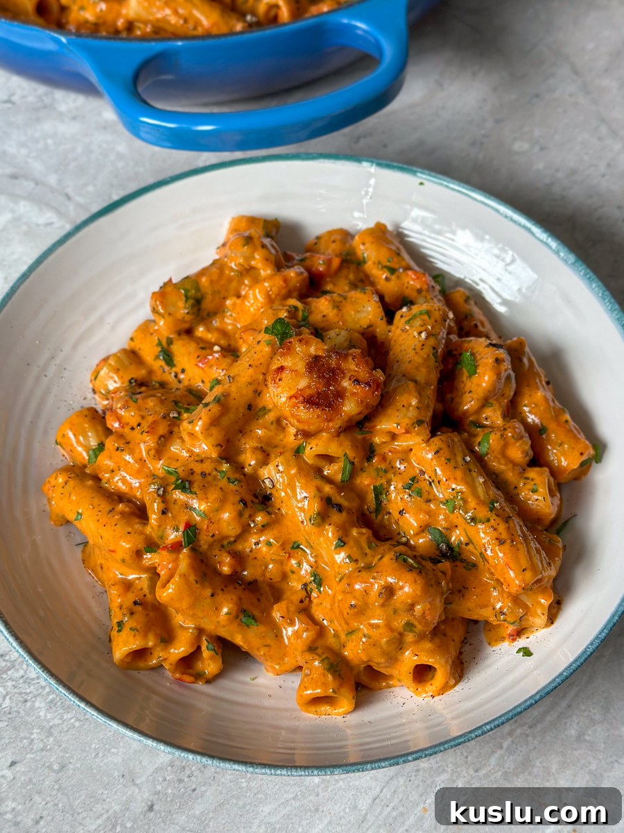 creamy cajun shrimp pasta