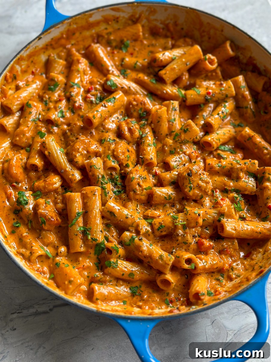 creamy cajun shrimp pasta