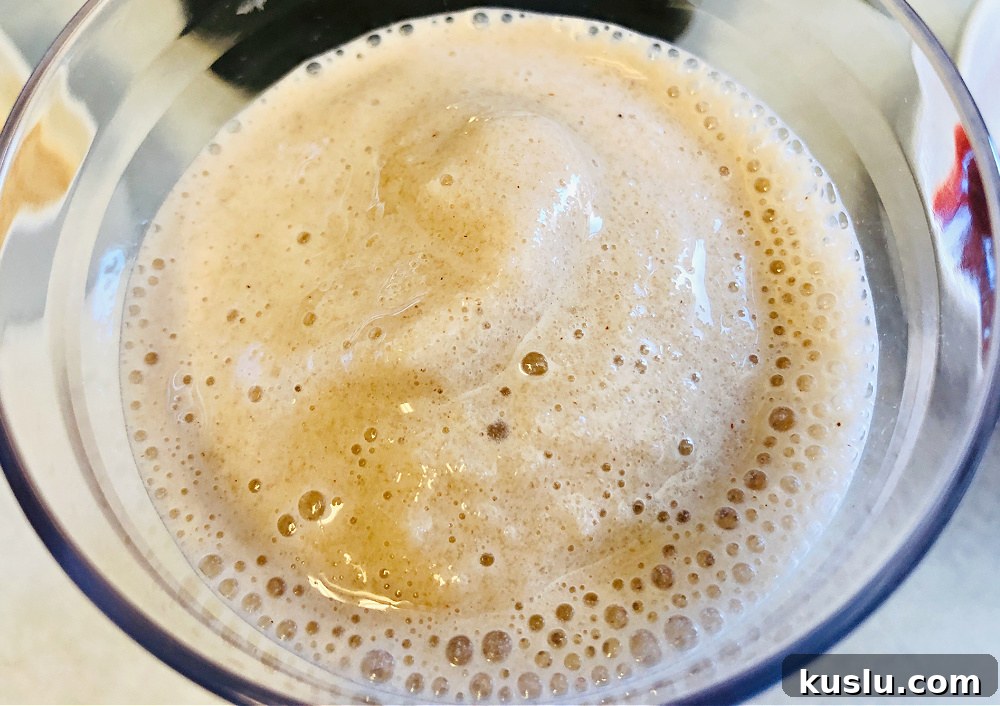 Strawberry Funnel Cake Frappuccino Recipe (Copycat Starbucks) 7 Finished Frappuccino close-up