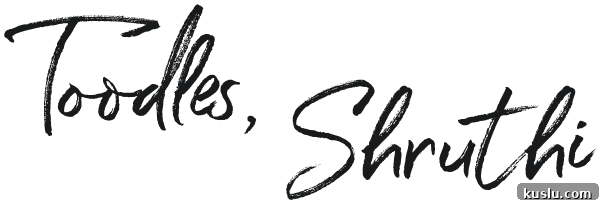 Shruthi's signature 