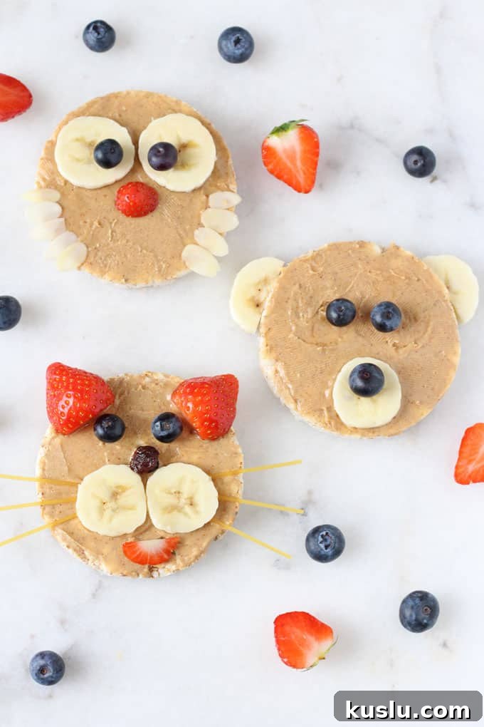 Cute Rice Cake Animal Recipes for Kids and Parties 3 Rice Cake Animals | My Fussy Eater blog