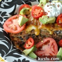 Make-Ahead Vegetarian Mexican Lasagna for the Freezer 3 Mexican Pizza Lasagna Remix