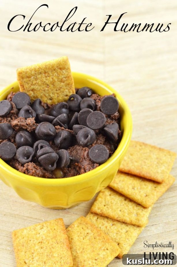chocolate hummus