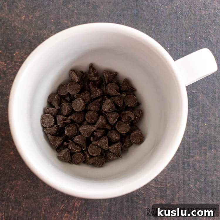 Rich Chocolate Chip Hot Cocoa Recipe for Cozy Evenings 4 mug with chocolate chips