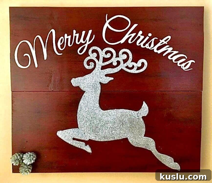 Shabby chic sign.