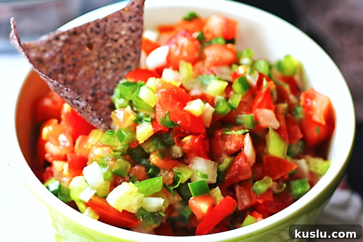 Roasted Cherry Tomato Salsa Recipe — Fresh, Flavorful, Quick 12 Pico de gallo.