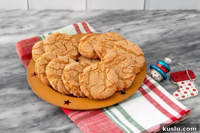 Peanut Butter Crackle Cookies: Crispy, Chewy Snack Recipe 5 peanut butter crackles on a plate