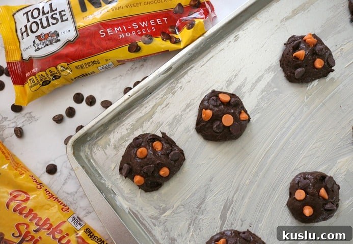 sheet pan with cookies. 