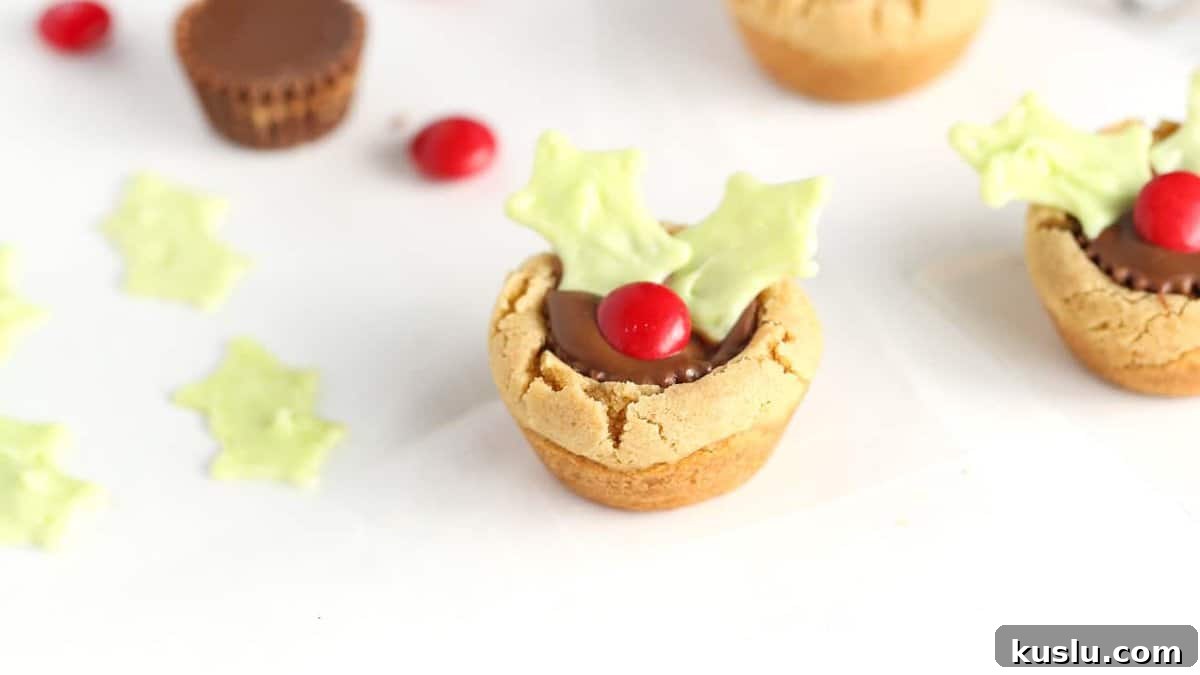Reese’s Peanut Butter Cup Cookies Recipe: Gooey Chocolate Peanut Butter Treats 9 Cookie platter