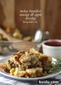 apple breakfast sausage stuffing