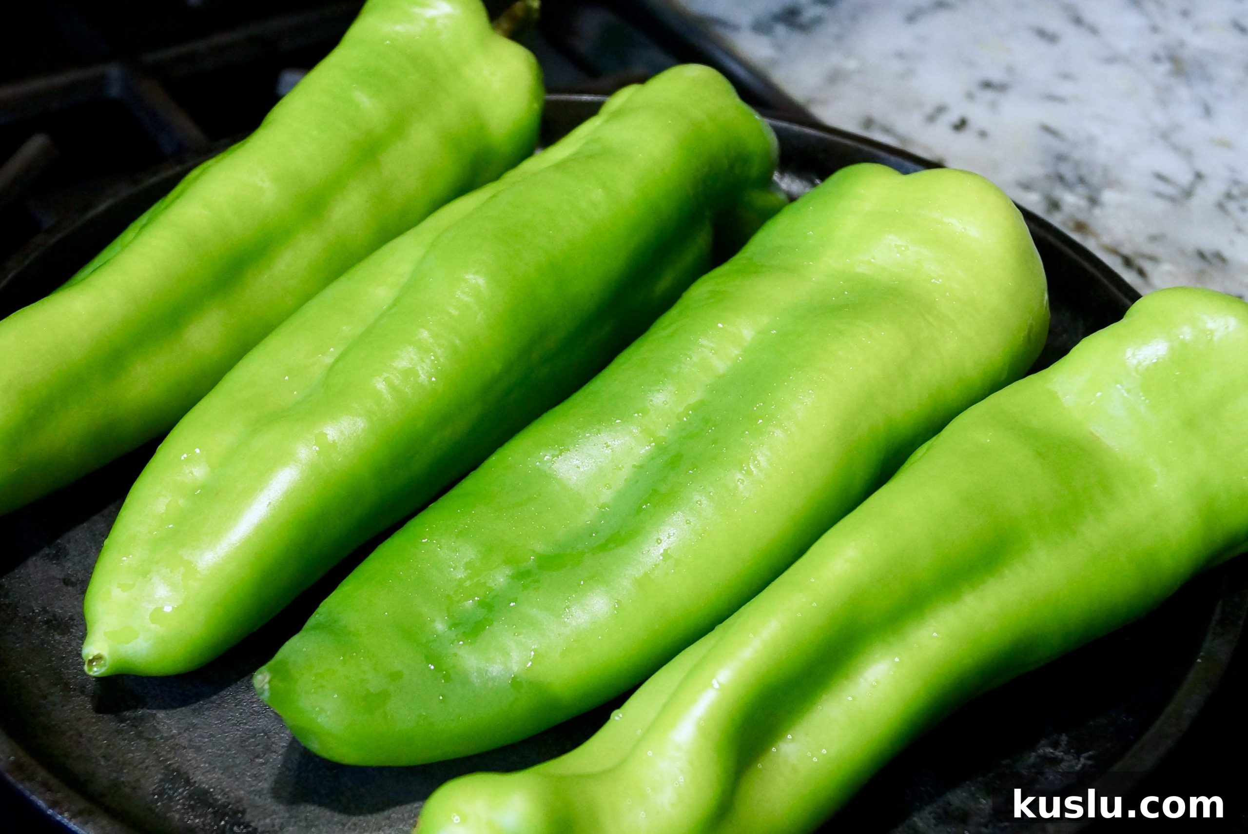 How to Roast Green Chiles at Home: Simple, Crispy Methods 4 Chiles on comal #roastedgreenchiles